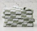 Wavy Blocks Towel Sets