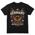 Germany World Cup 2026 Football Fan T Shirt German Soccer Graphic Tee
