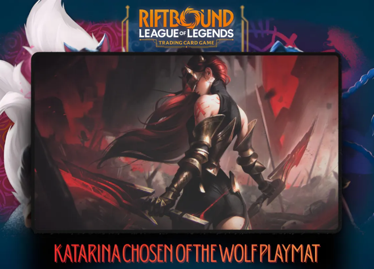 Katarina Chosen Of The Wolf Playmat