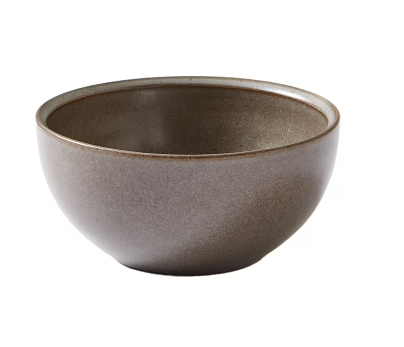 Better Homes & Gardens Banks Brown 12-Piece Stoneware Dinnerware Set, Service for 4