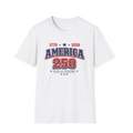 America 250 Years of Freedom T-Shirt 1776-2026 Patriotic Anniversary Tee