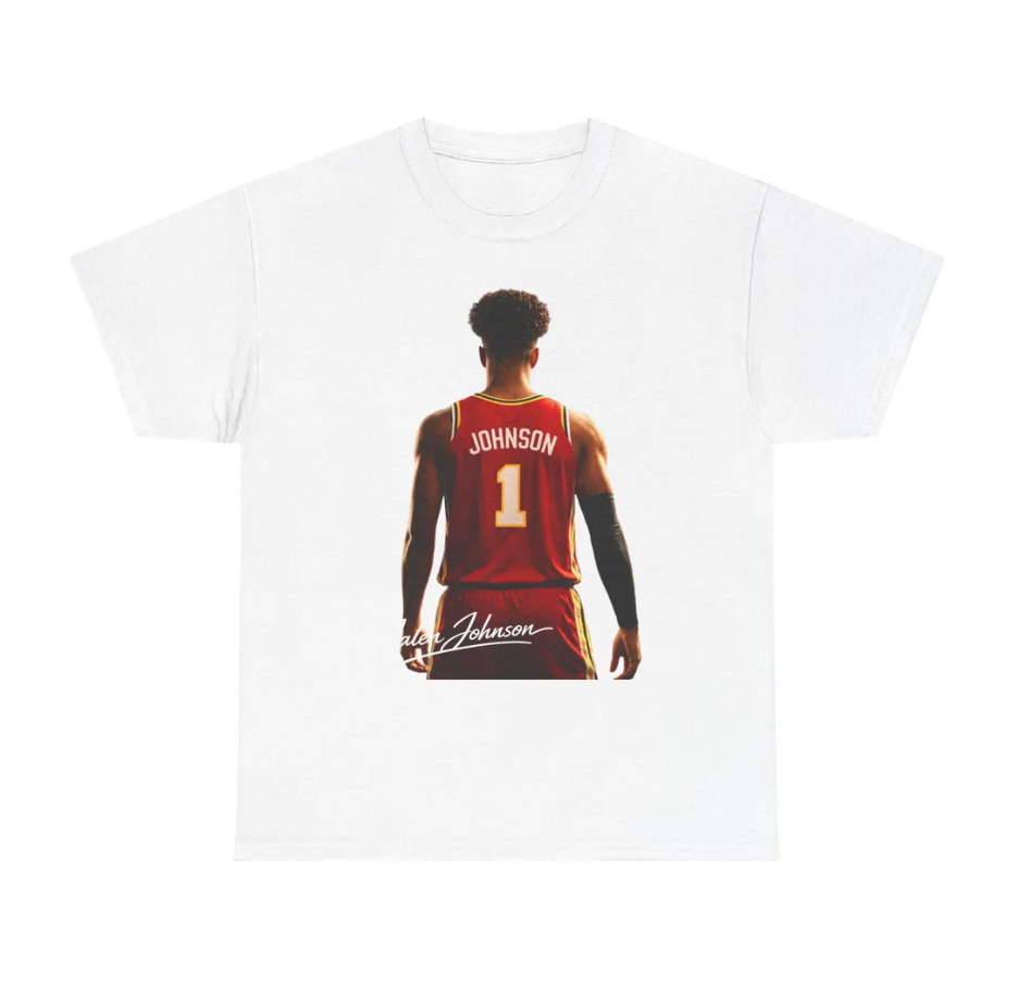 Jalen Johnson Atlanta T Shirt Basketball Player Tee