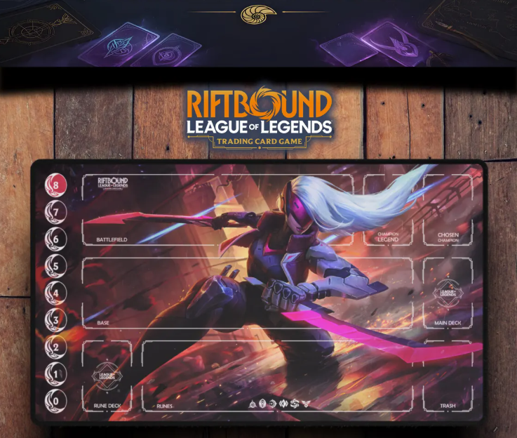 InkShadow Kaisa Custom TCG Playmat