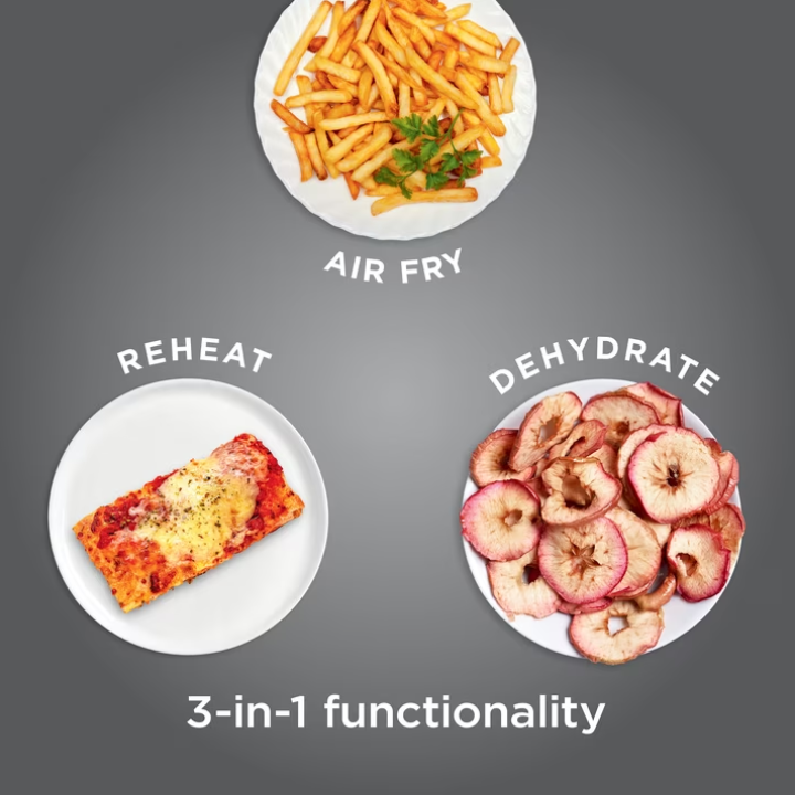 Ninja Air Fryer Pro XL 5-Qt, 3-in-1, 400°F Air Crisp Technology, Nonstick Crisper Plate, AF140WMWH White