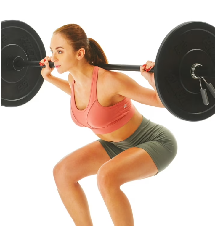 PRCTZ, 2-Inch Olympic Barbell Weightlifting Bar, 7ft, 700-Pound Capacity