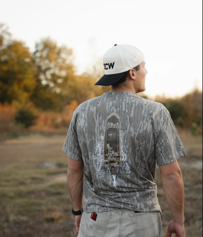 ECW 2.0 Duck Boat Bottomland Camo T-Shirt
