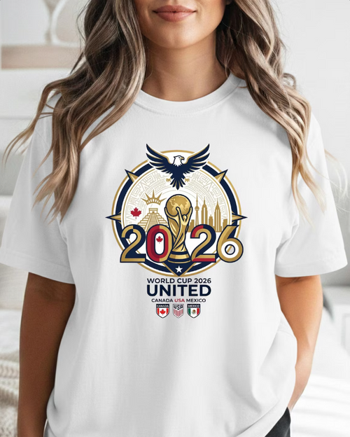 2026 World Cup United Soccer T-Shirt | Trophy Eagle Crest