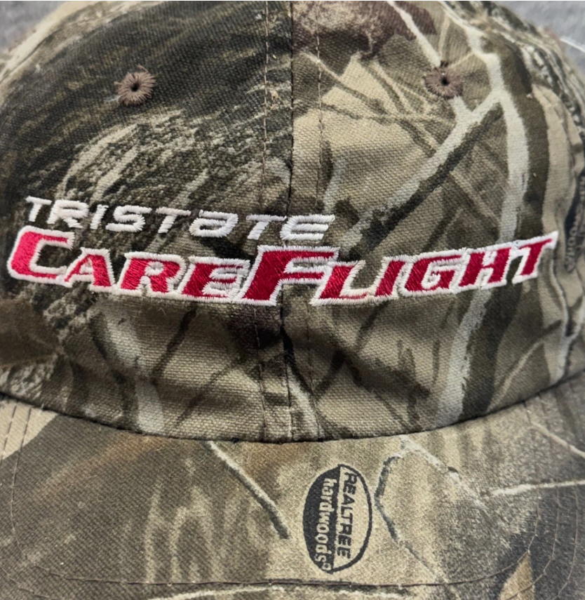 Tristate Care Flight Camo Baseball Cap Realtree Hardwoods Men's Adjustable