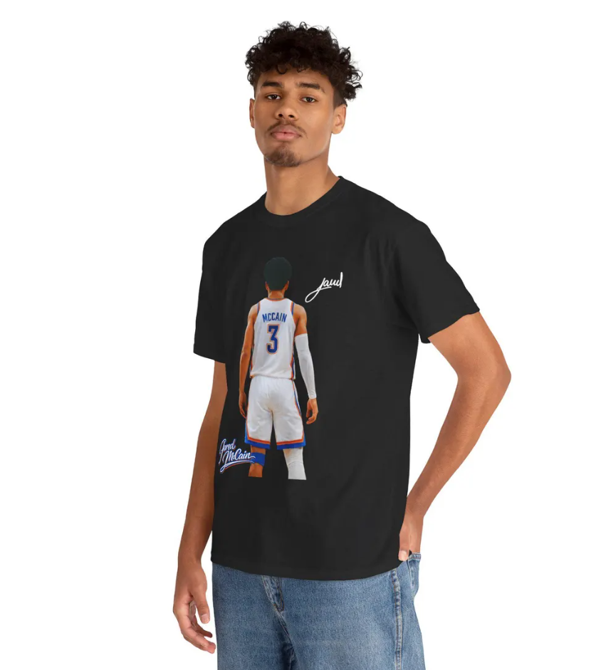 Jared McCain OKC T Shirt JMAC!