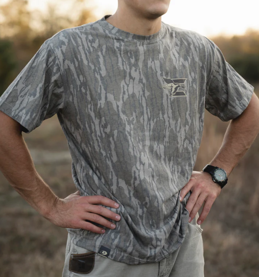 ECW 2.0 Duck Boat Bottomland Camo T-Shirt
