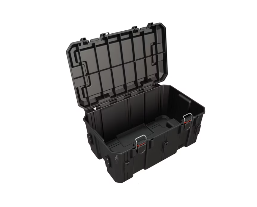 Hyper Tough Hyper Stack Middle Tool Storage Chest – Heavy-Duty, Stackable Organizer