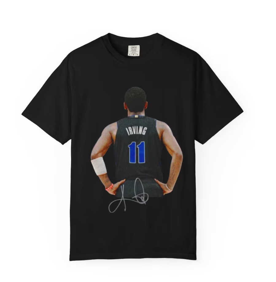 Kyrie Irving Dallas T Shirt Autograph Edition
