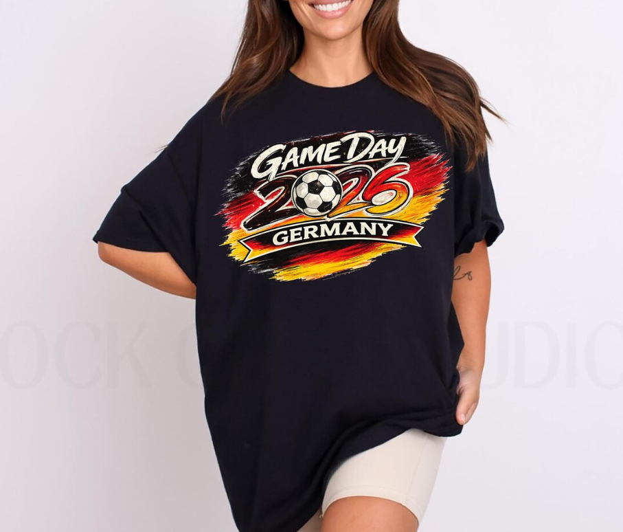 Germany Soccer Game Day 2026 Shirt, Retro Team Fan Tee