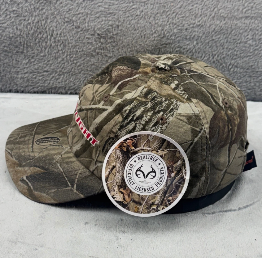Tristate Care Flight Camo Baseball Cap Realtree Hardwoods Men's Adjustable