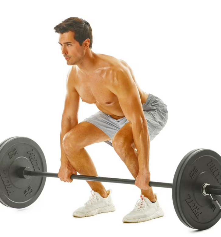 PRCTZ, 2-Inch Olympic Barbell Weightlifting Bar, 7ft, 700-Pound Capacity