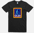 Fathers Day Mens Funny T-Shirt Oldi Parody Gift For Dad Regular Fit