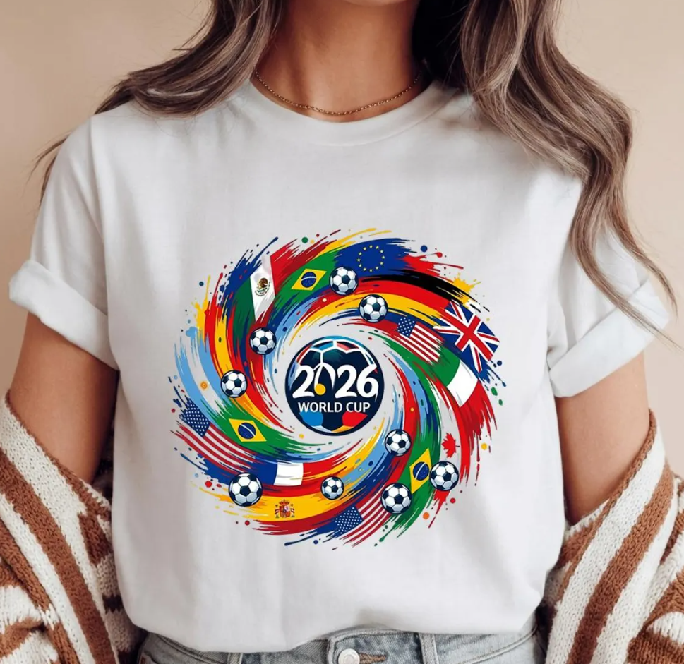 2026 World Cup T-Shirt, FIFA World Cup 2026 Soccer Shirt, International Football Fan Tee, World Cup Supporter Shirt, Soccer Fan Gift