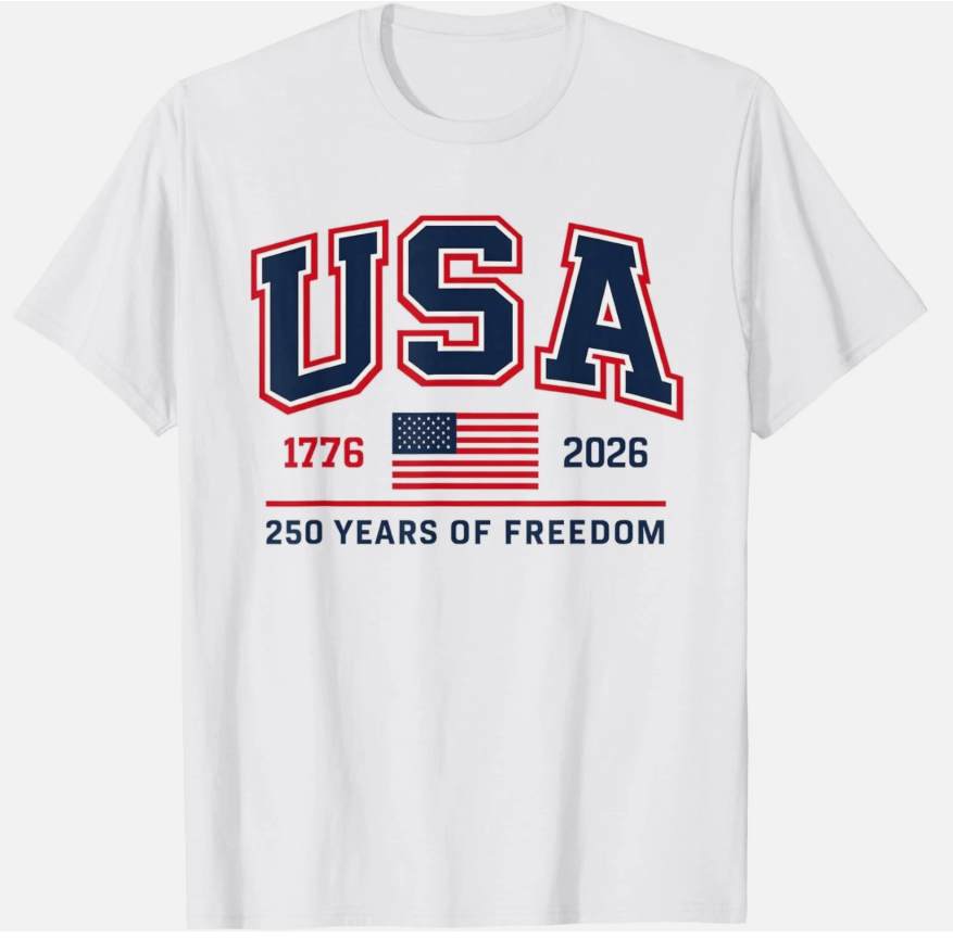 American 250 Years Independence USA Patriotic 1776 to 2026 unisex T-Shirt