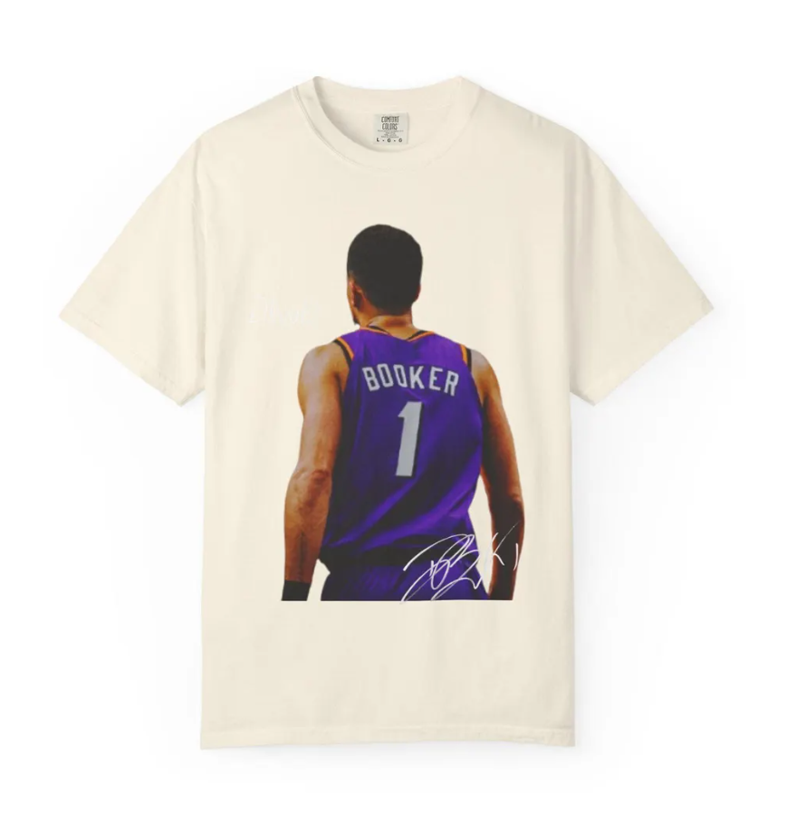 Devin Booker Phoenix T Shirt Autograph Edition
