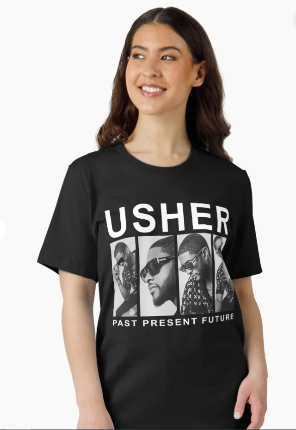New Usher Past Present Future Tour Essential T-Shirt