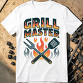 Grill Master PNG – BBQ Dad T-Shirt Design, Father’s Day Sublimation Digital Download