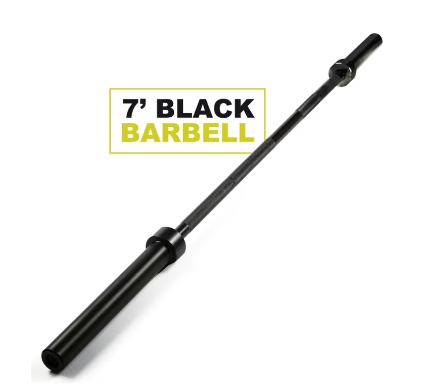 PRCTZ, 2-Inch Olympic Barbell Weightlifting Bar, 7ft, 700-Pound Capacity