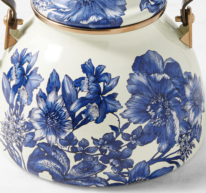 MacKenzie-Childs Royal English Garden Tea Kettle, 2-Qt.