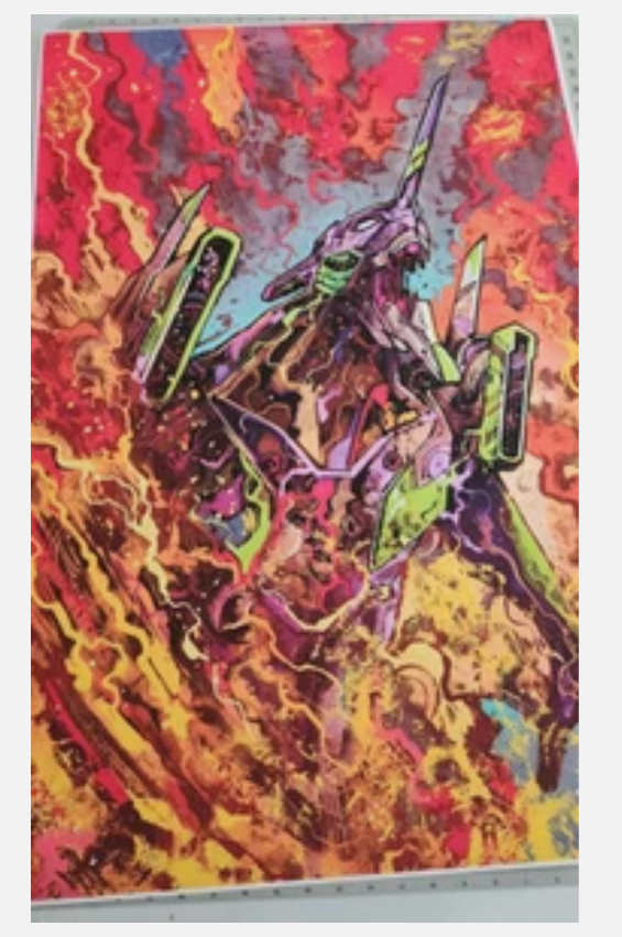 Evangelion Anime art poster canvas wall art home decor