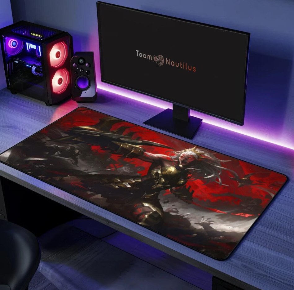 Ambessa Skin Collection Desk Mat League of Legends