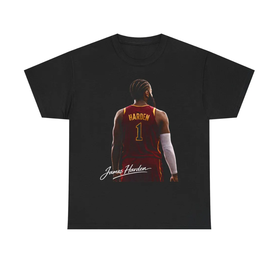 James Harden Cleveland T Shirt, Basketball Player Tee