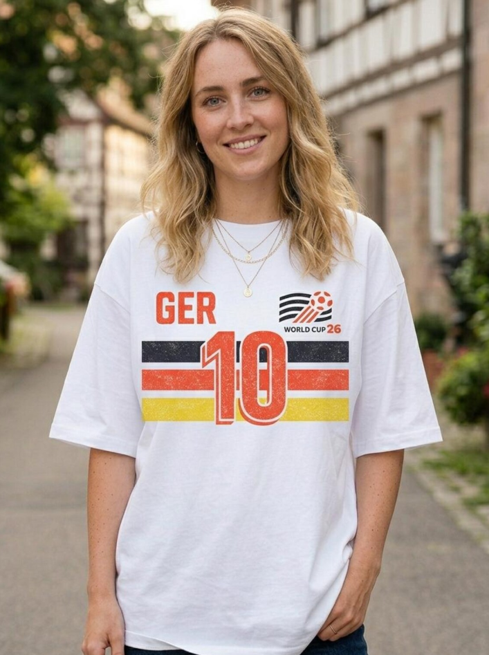 Germany Soccer Game Day 2026 Shirt, Retro Team Fan Tee