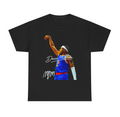Deuce McBride New York T Shirt Autograph Edition Basketball Player Tee