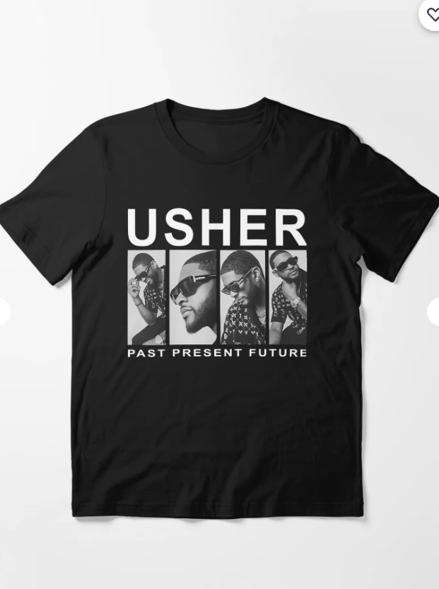 New Usher Past Present Future Tour Essential T-Shirt