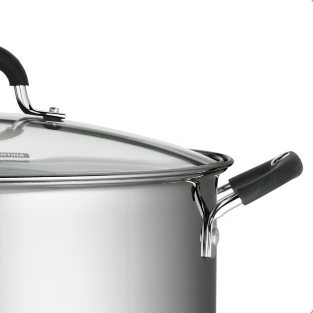 Tramontina Stainless Steel 12 Quart Covered Stock Pot