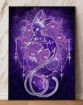 Espeon PokeArt Canvas Poster Wall Art Home Decor