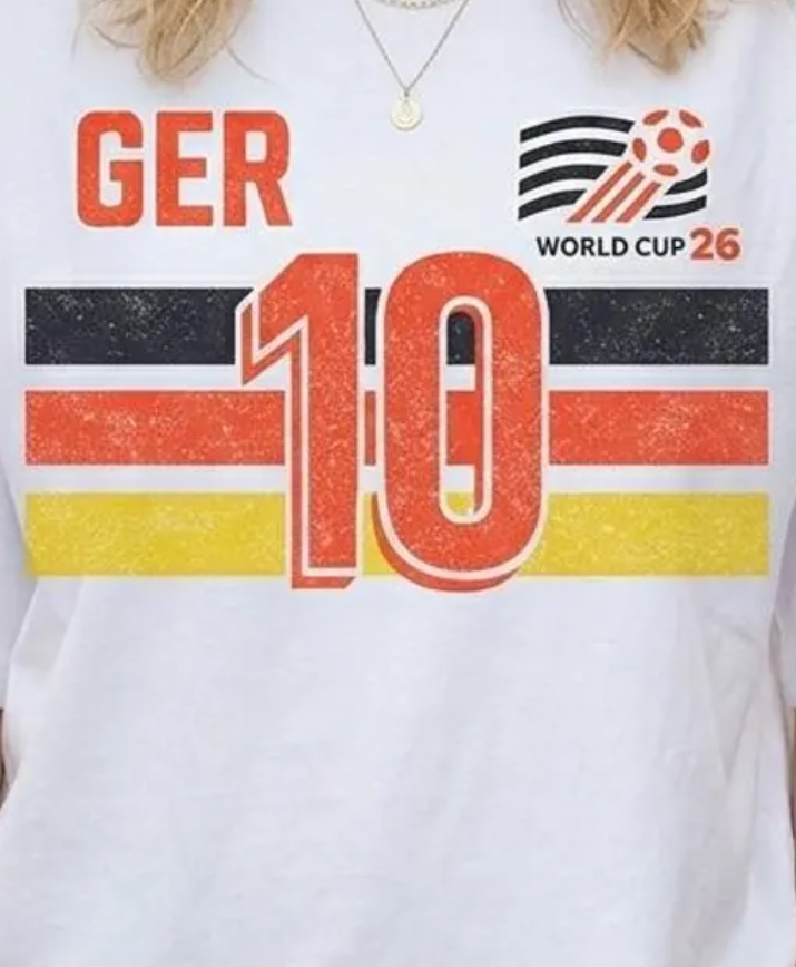 Germany Soccer Game Day 2026 Shirt, Retro Team Fan Tee