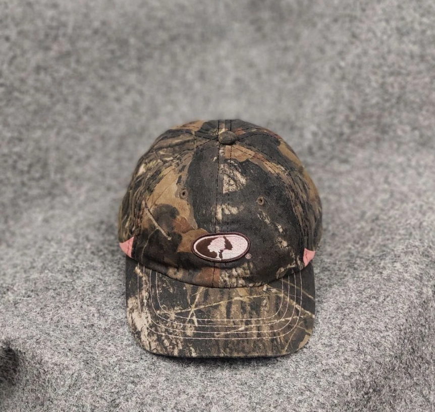 Vintage Mossy oak realtree Logo Camo Y2K Style Cap Hat