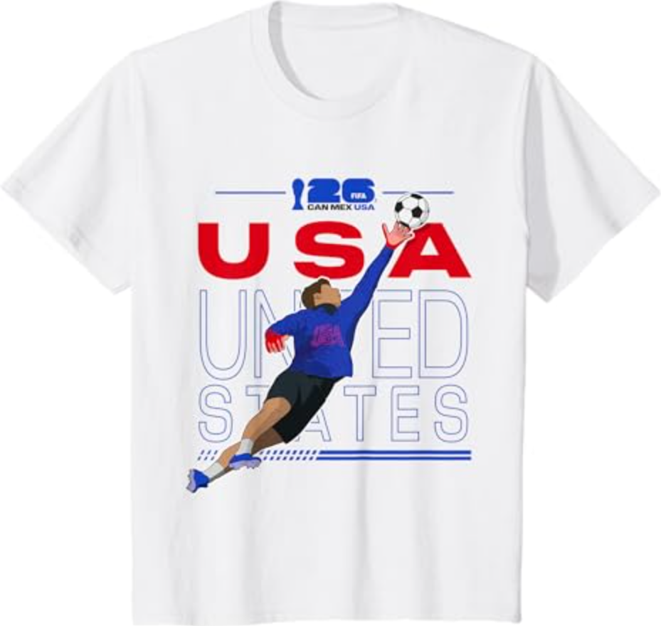 Kids FIFA World CUP26 USA Host Country Save T-Shirt