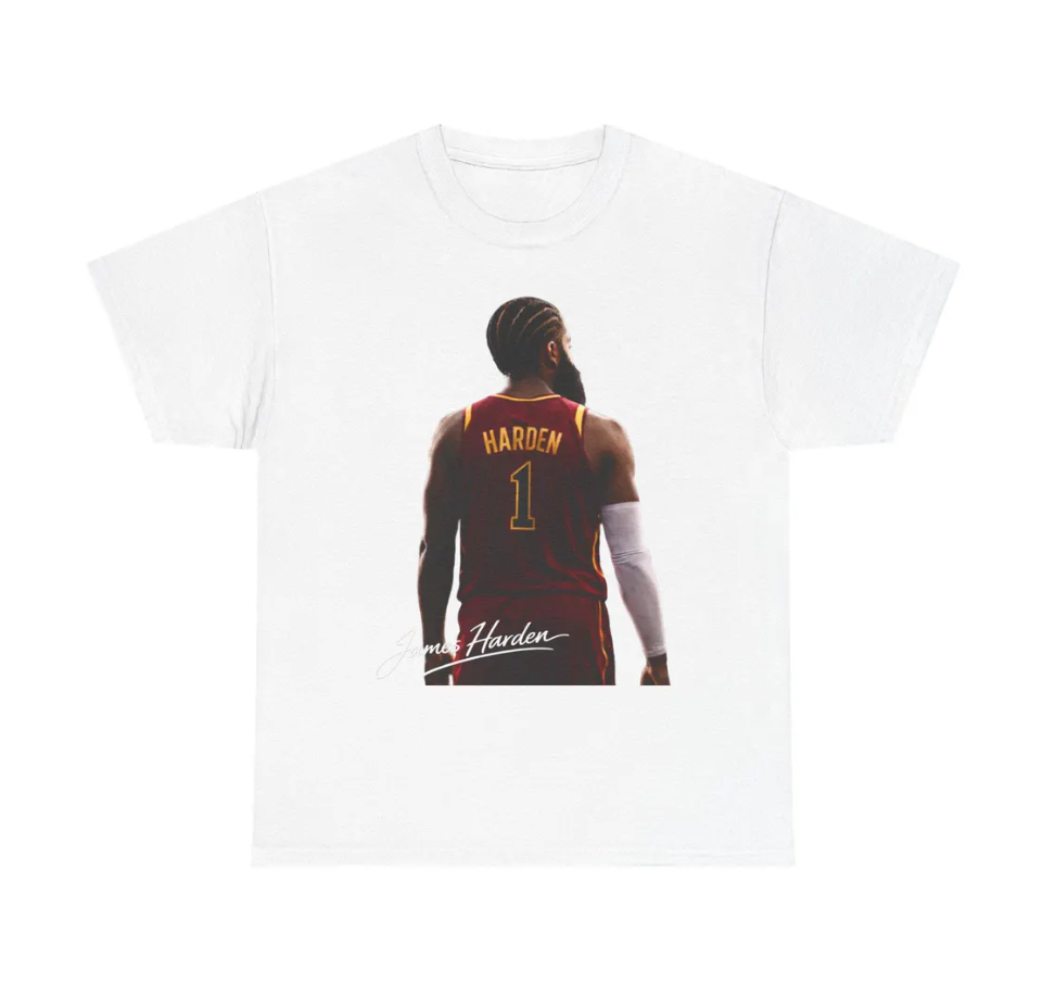 James Harden Cleveland T Shirt, Basketball Player Tee