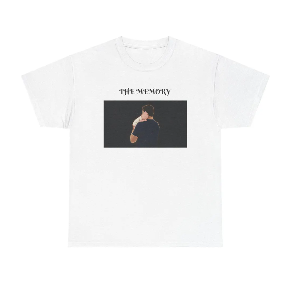 Father’s Day “The Memory” T-Shirt – Inspirational Dad Gift Tee – Meaningful Quote Shirt for Fathers
