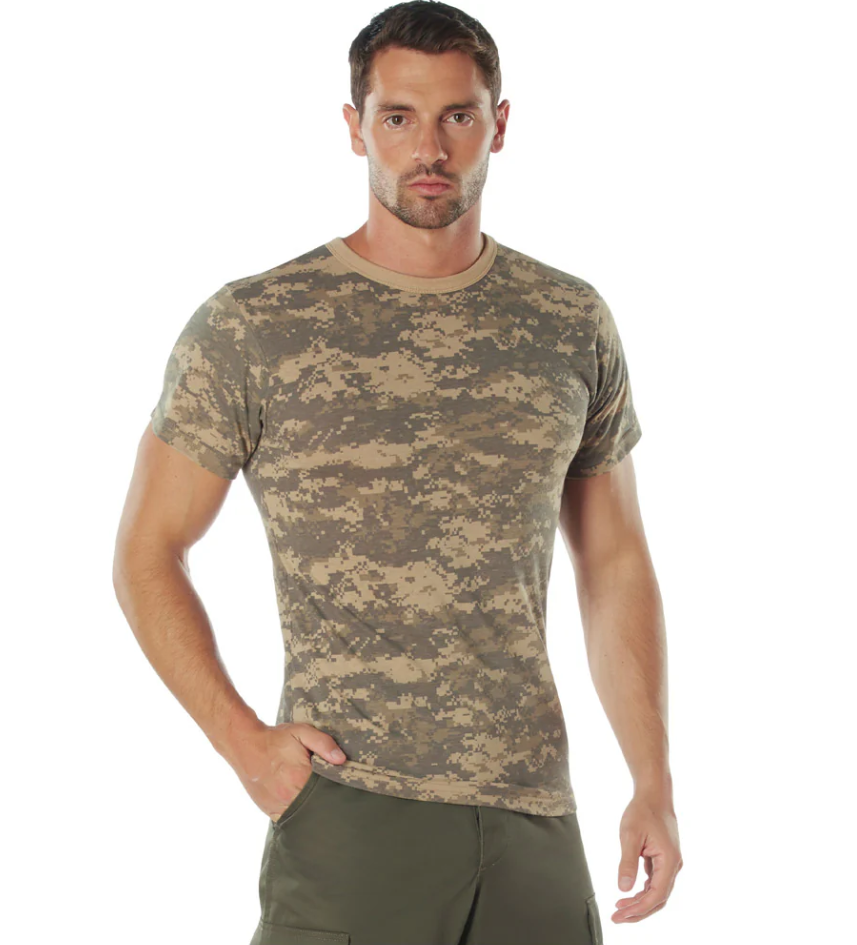 ACU Digital Camo Short Sleeve T-Shirt