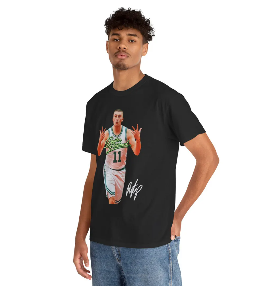 Payton Pritchard Boston T Shirt Autograph Edition