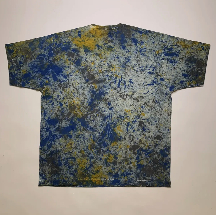 Supreme Stone Island Embroidered Top Tee Blue