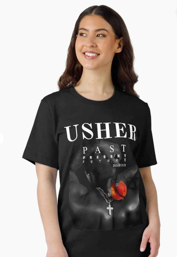 Usher Past Present Future 2024 Tour Essential T-Shirt
