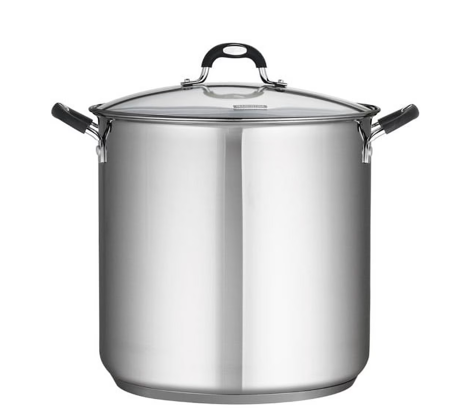 Tramontina 22 Quart Stainless Steel Covered Stock Pot