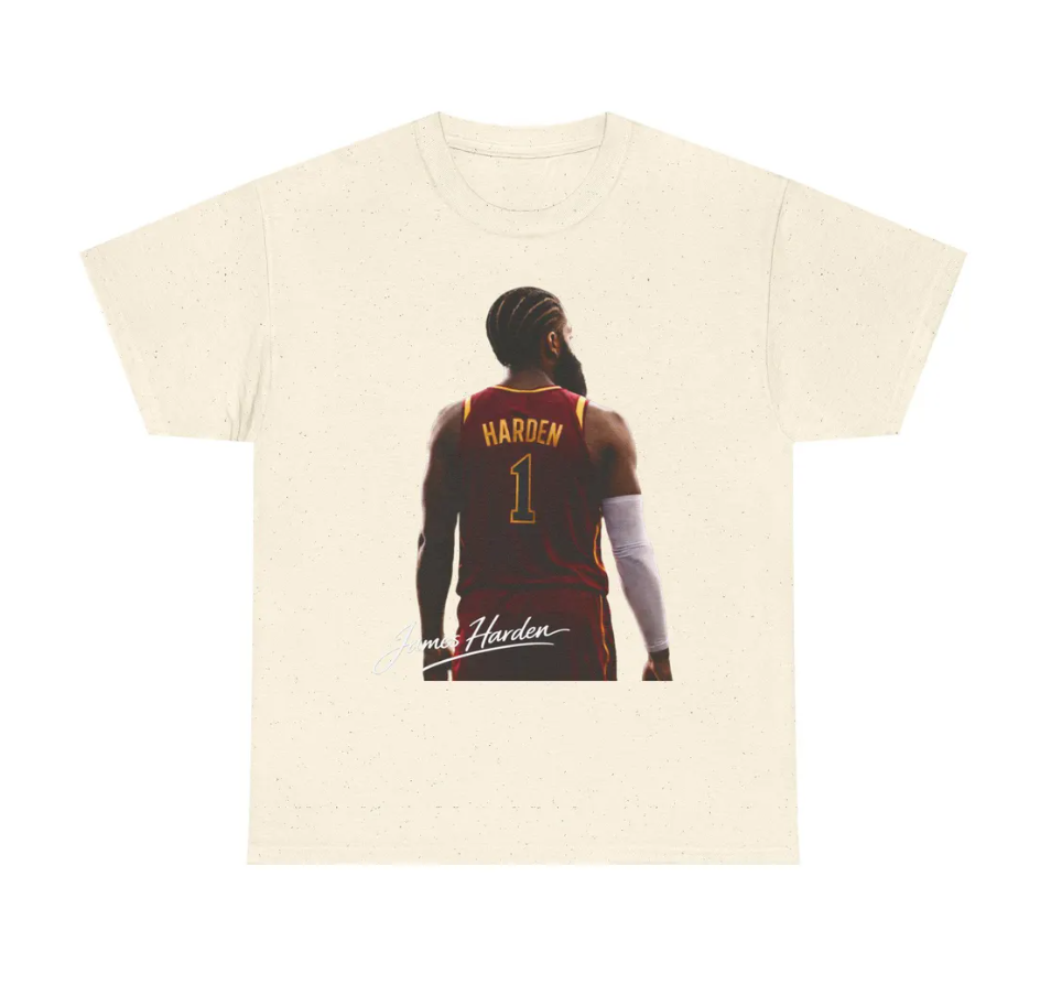 James Harden Cleveland T Shirt, Basketball Player Tee