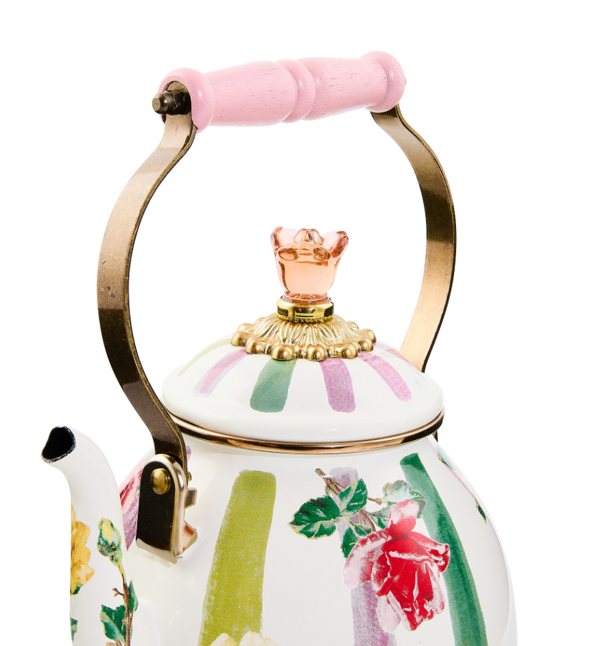 MacKenzie-Childs Garden Gala Tea Kettle, 2-Qt.