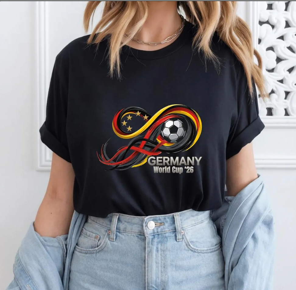 Germany World Cup 2026 T-Shirt, Germany Football Fan Shirt, Die Mannschaft Football Tee, Germany National Team Gift