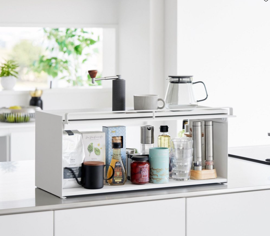 Yamazaki Tower Kitchen Countertop Storage Rack