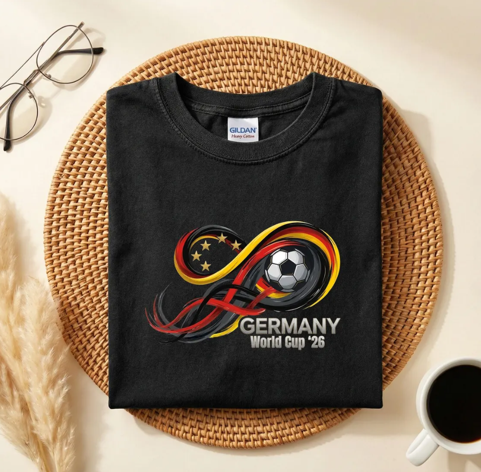 Germany World Cup 2026 T-Shirt, Germany Football Fan Shirt, Die Mannschaft Football Tee, Germany National Team Gift